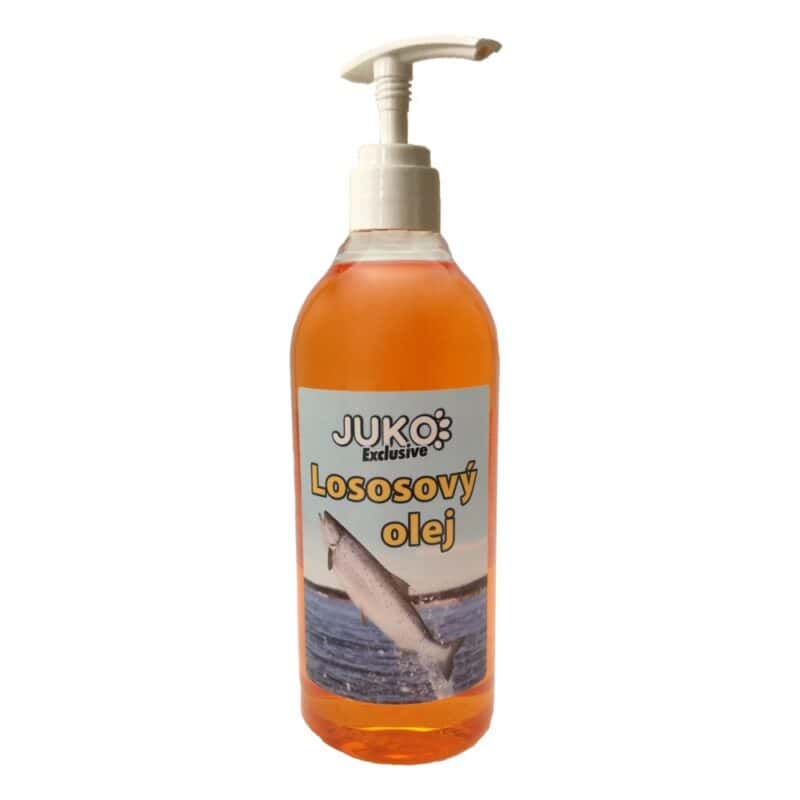 Lososový olej s pumpičkou JUKO (500 ml)