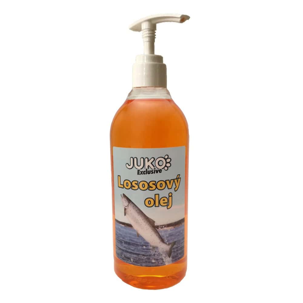 Lososový olej s pumpičkou JUKO (500 ml)