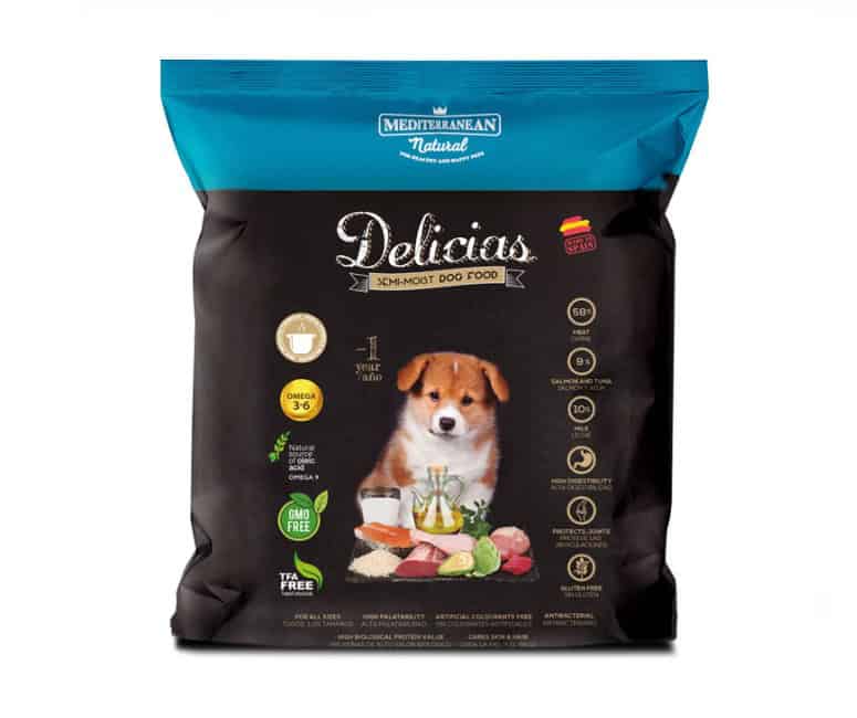 Delicias Dog Puppy Soft poloměkké krmivo 800 g