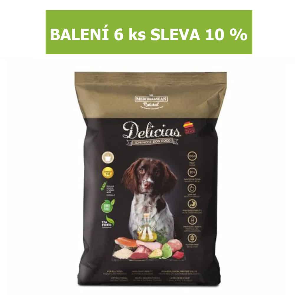 Delicias Dog Adult Soft poloměkké krmivo 1