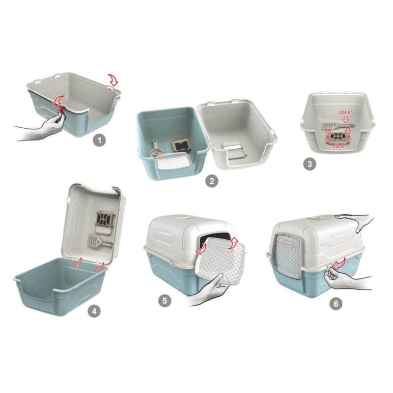 WC s filtrem a lopatkou RotoToilet - Image 2
