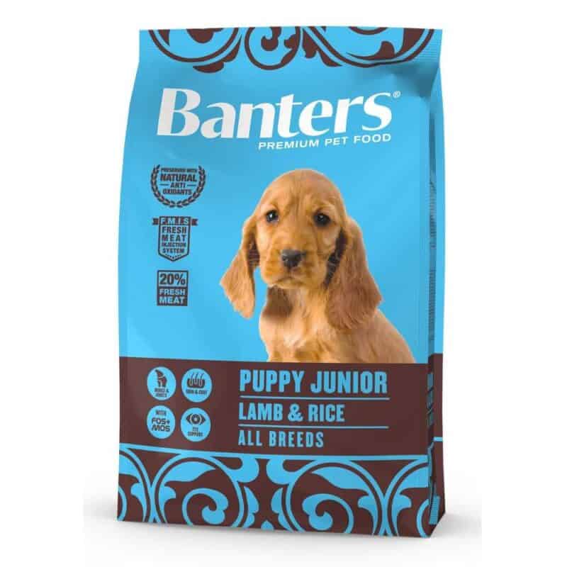 Banters Puppy Junior Lamb & Rice 3 kg Expirace 8/2025