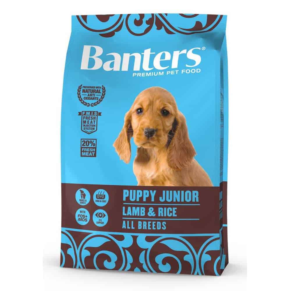 Banters Puppy Junior Lamb & Rice 3 kg Expirace 8/2025