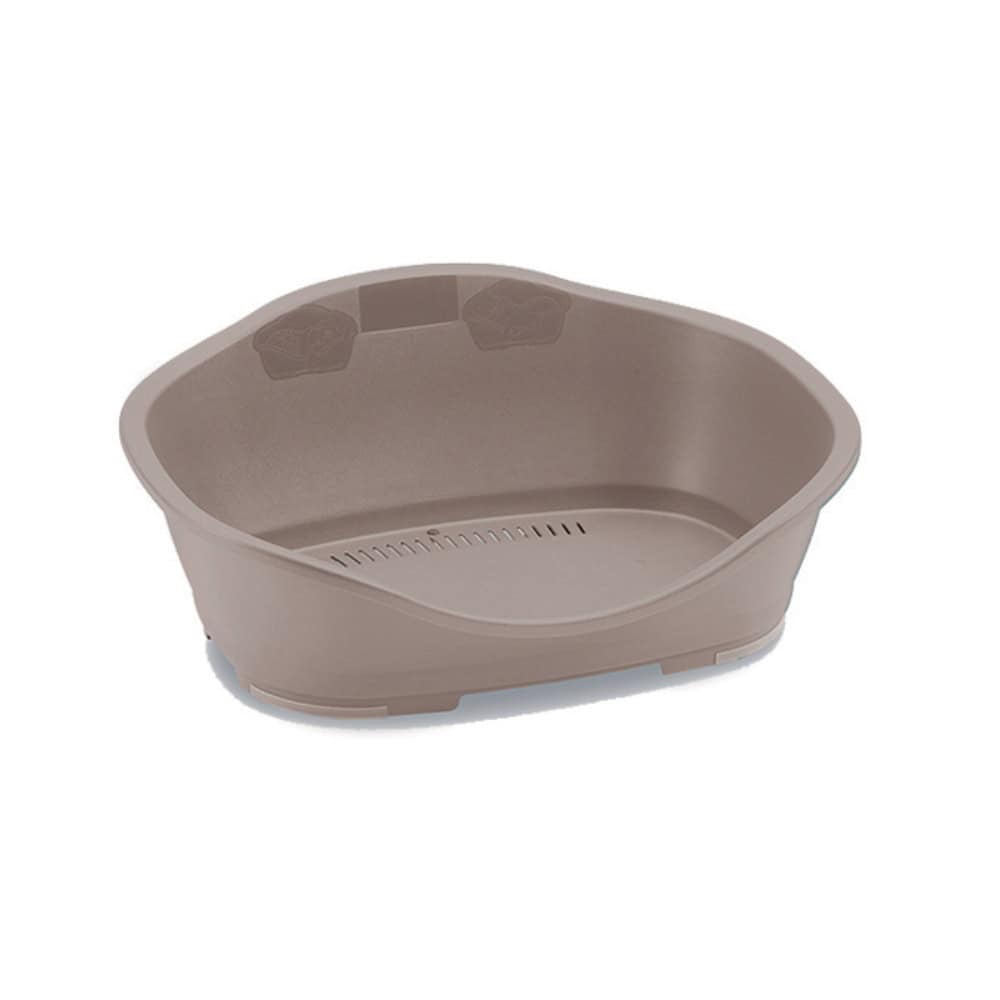 Pelíšek plast 6 světle hnědá 118 x 80 x 39