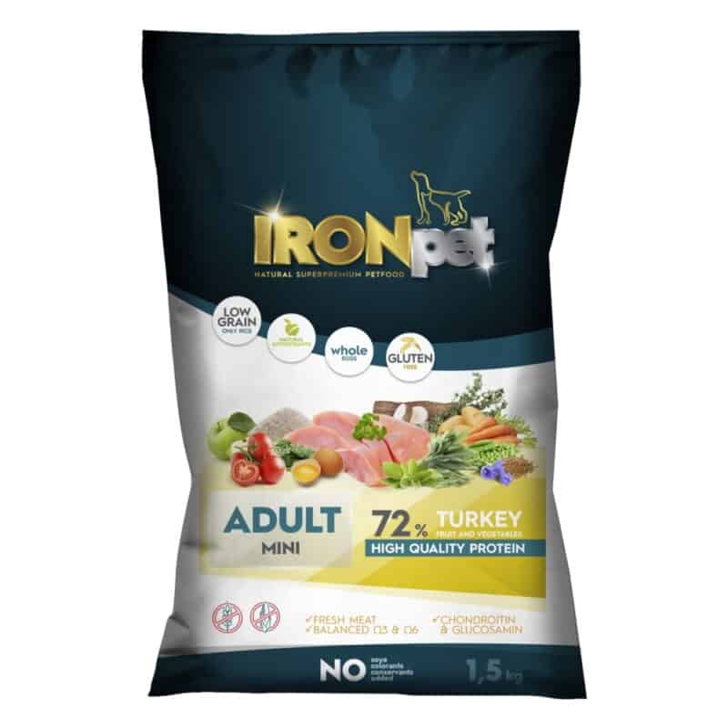 IRONpet Dog Adult Mini Turkey (Krocan) 1