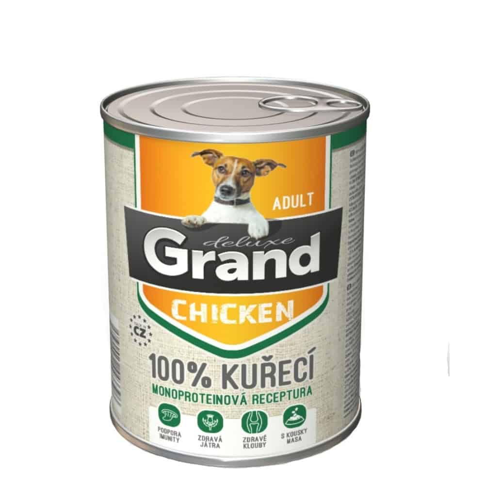 Grand deluxe Dog Adult 100 % kuřecí