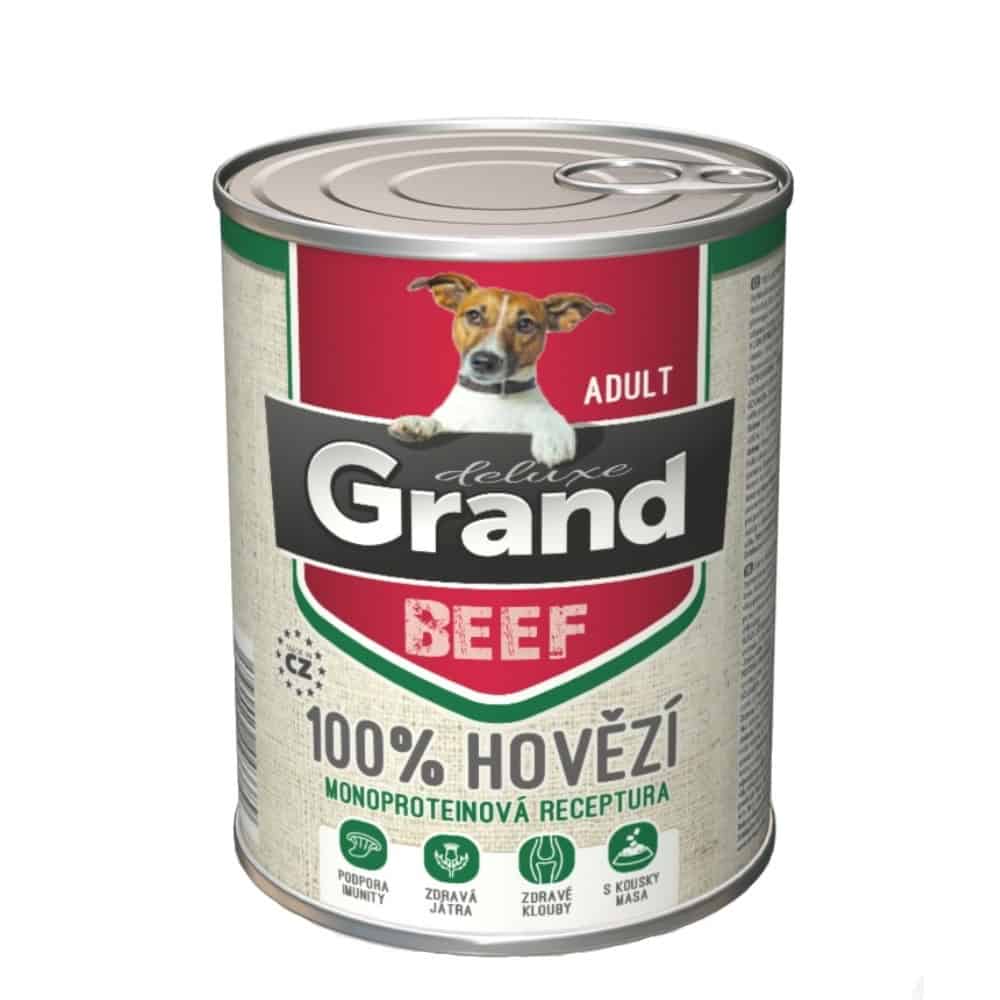Grand deluxe Dog Adult 100 % hovězí