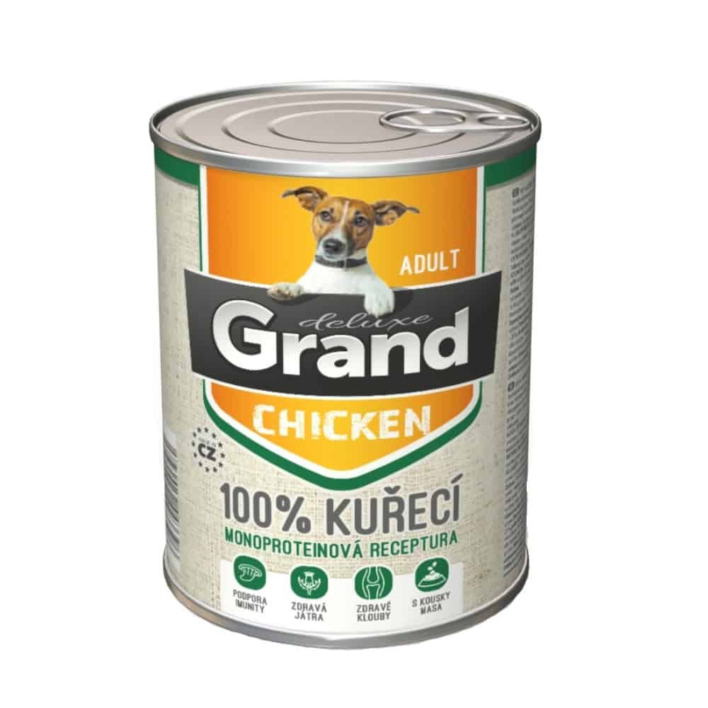 Grand deluxe Dog Adult 100 % kuřecí