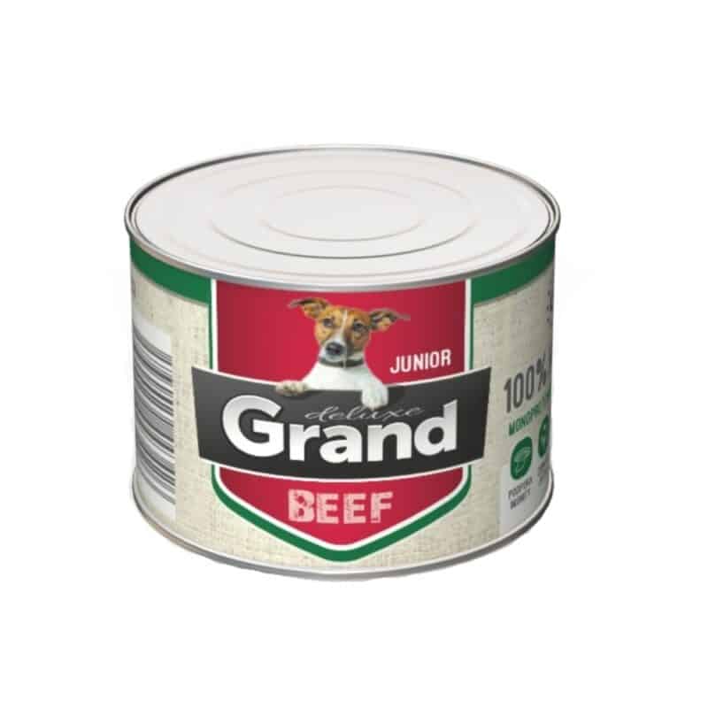 Grand deluxe Dog Junior 100 % hovězí