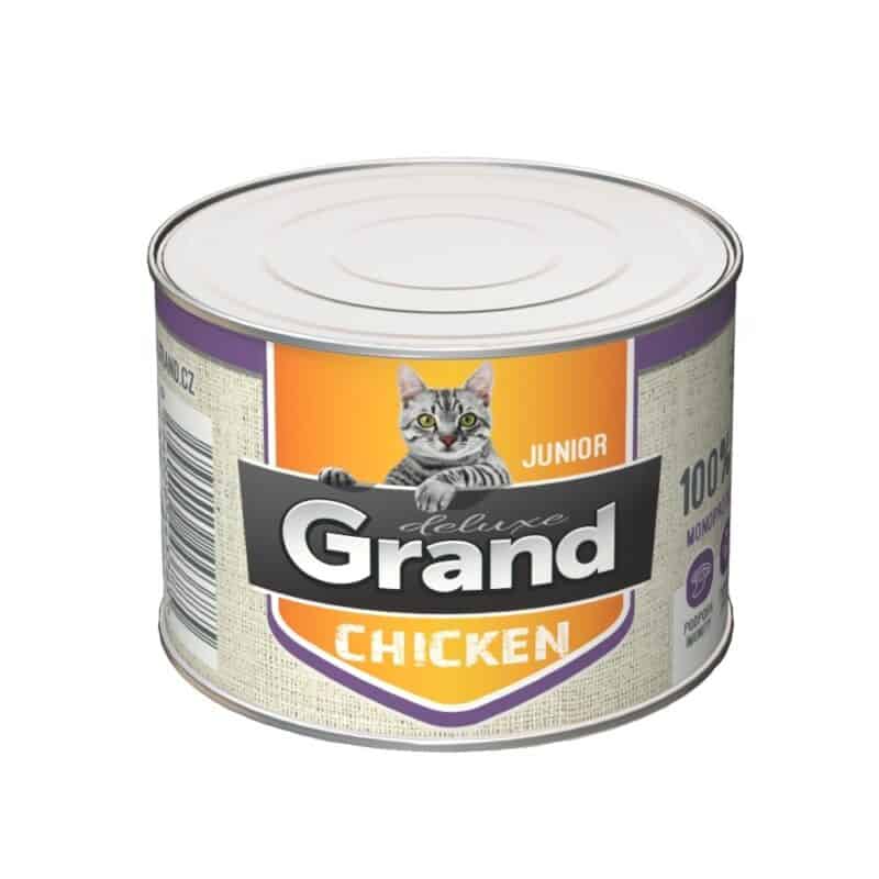 Grand deluxe Cat Junior 100 % kuřecí