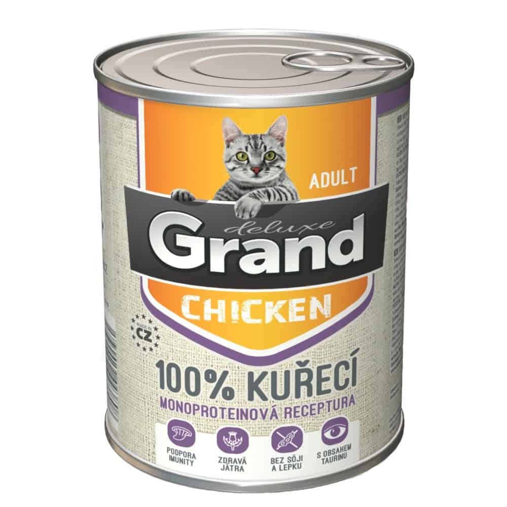 Grand deluxe Cat 100 % kuřecí