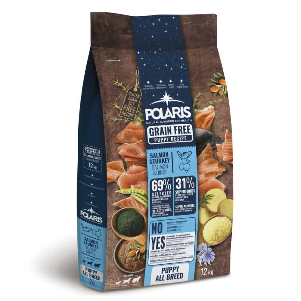 Polaris Dog Puppy All losos & krůta GF 12 kg
