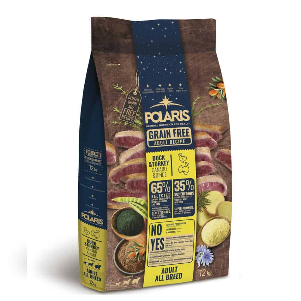 Polaris Dog Adult All kachna & krůta GF 12 kg