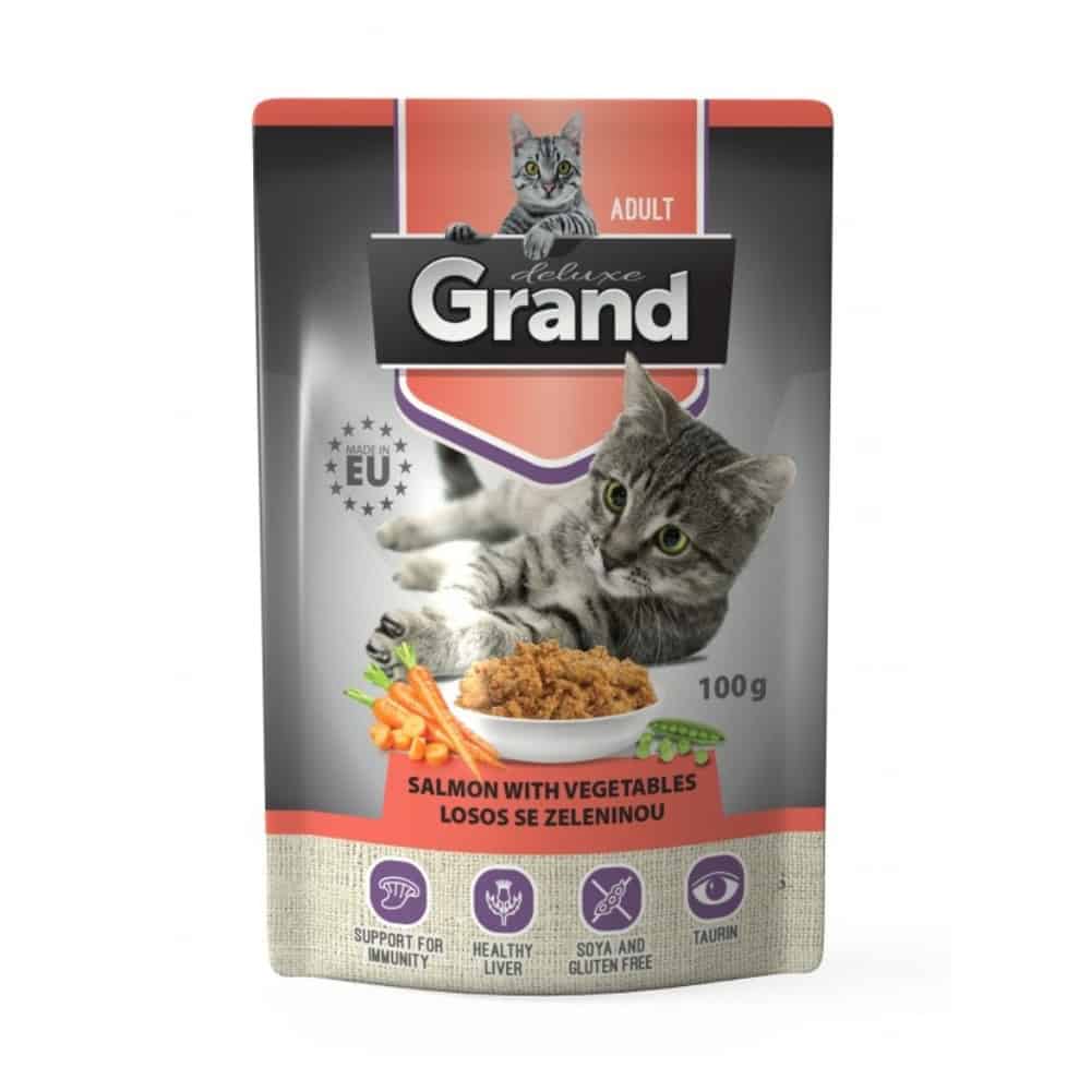 Grand deluxe Cat losos se zeleninou