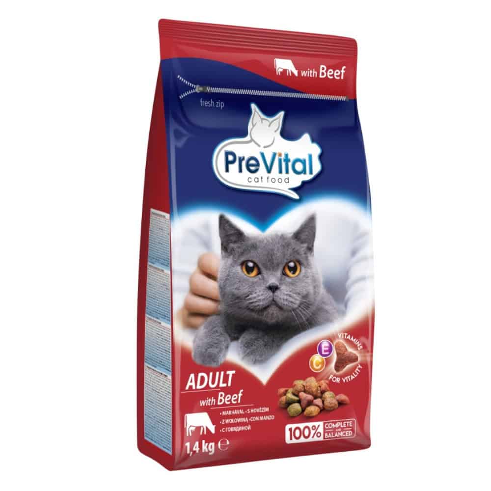 PreVital kočka hovězí 1
