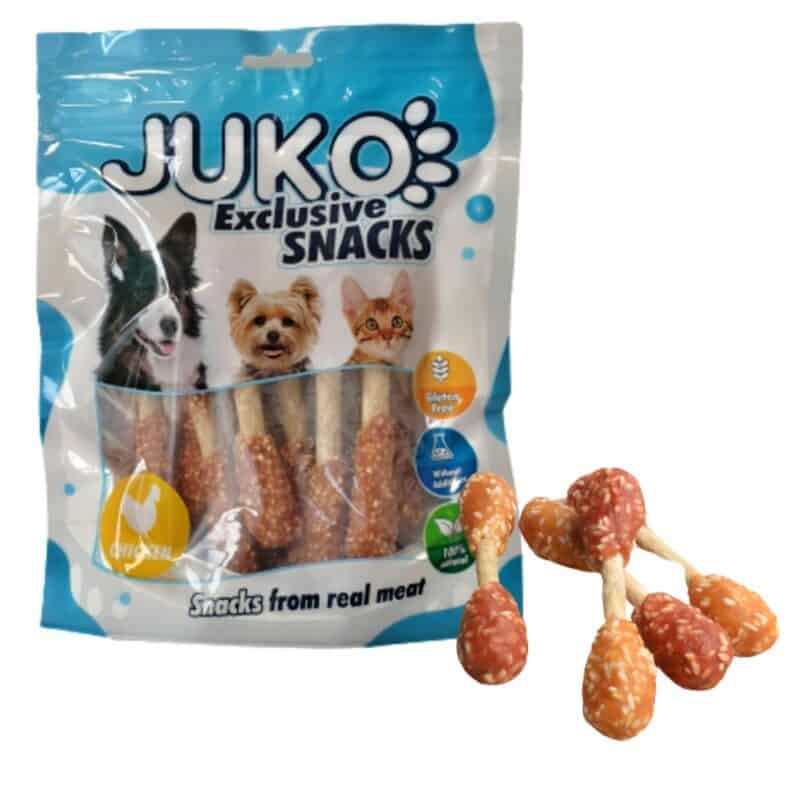 Chicken & Duck with Rice Dumbbell JUKO Snacks 250 g