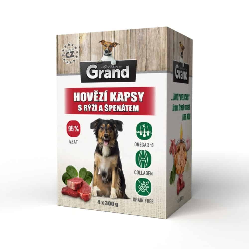 Grand deluxe Dog hovězí