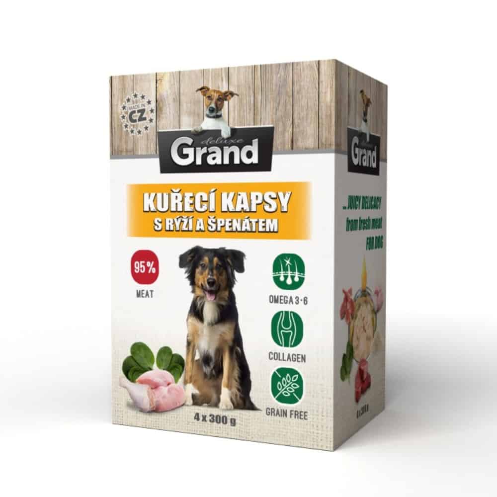 Grand deluxe Dog kuřecí