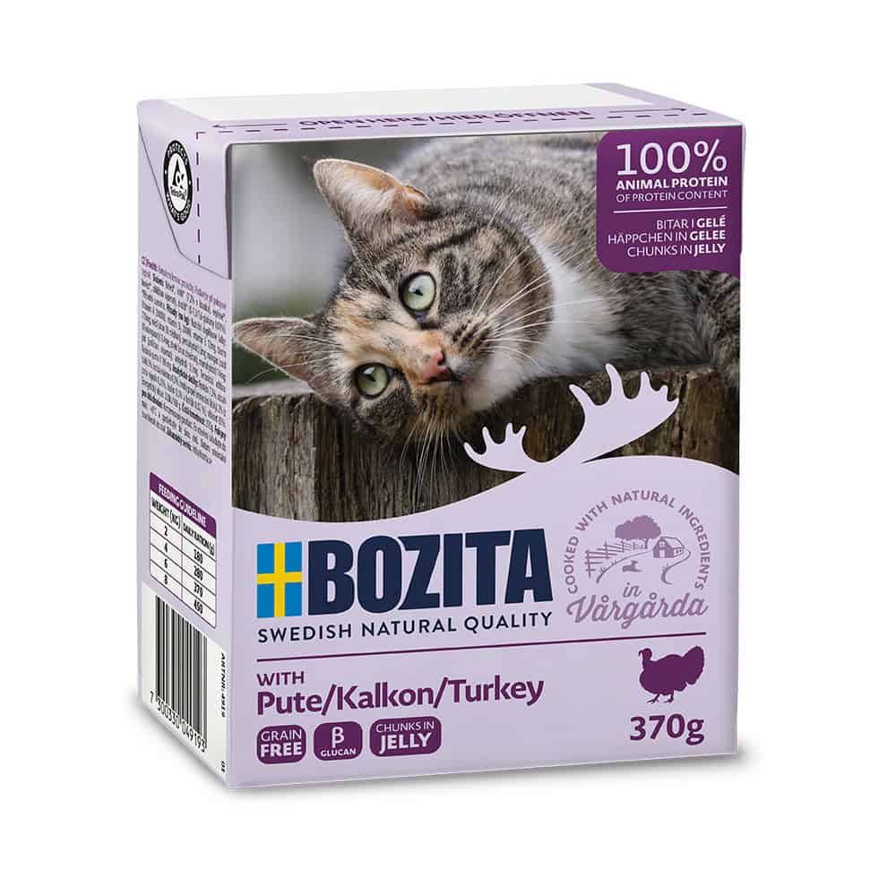 Bozita Cat kousky v želé s krůtím