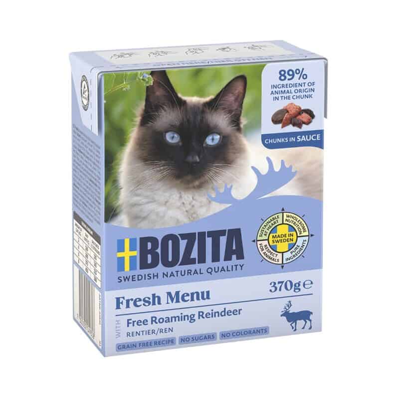 Bozita Cat kousky v omáčce se sobím masem