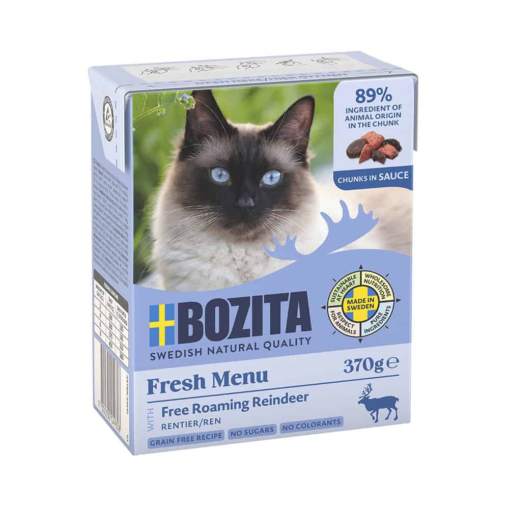 Bozita Cat kousky v omáčce se sobím masem
