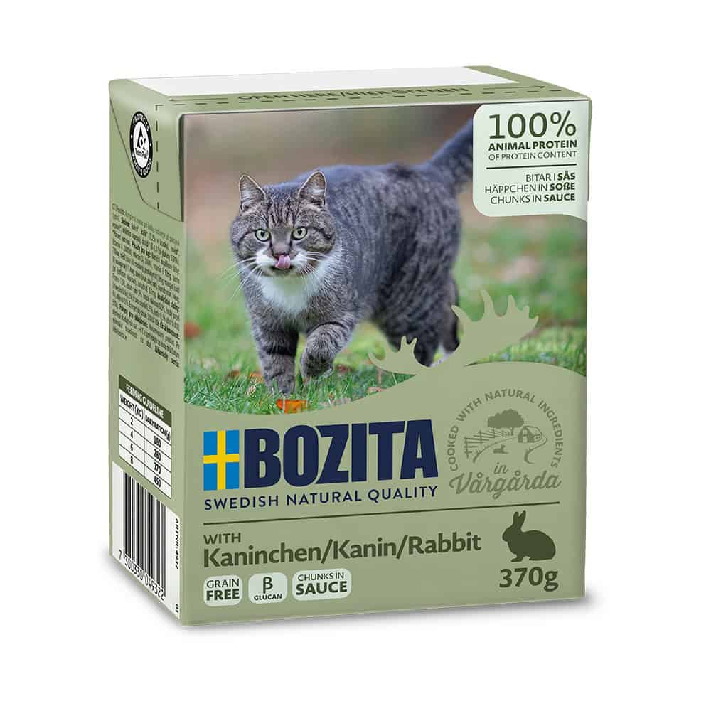 Bozita Cat kousky v omáčce s králičím