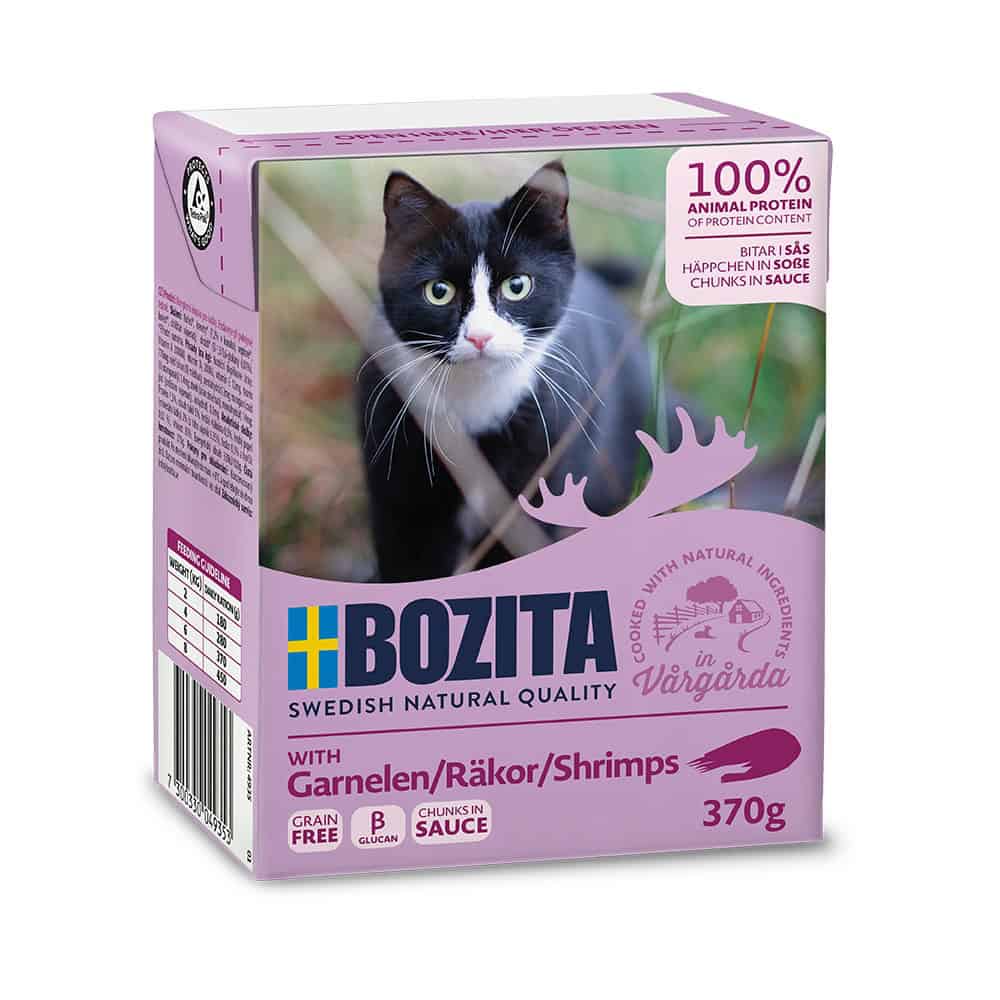Bozita Cat kousky v omáčce s krevetami