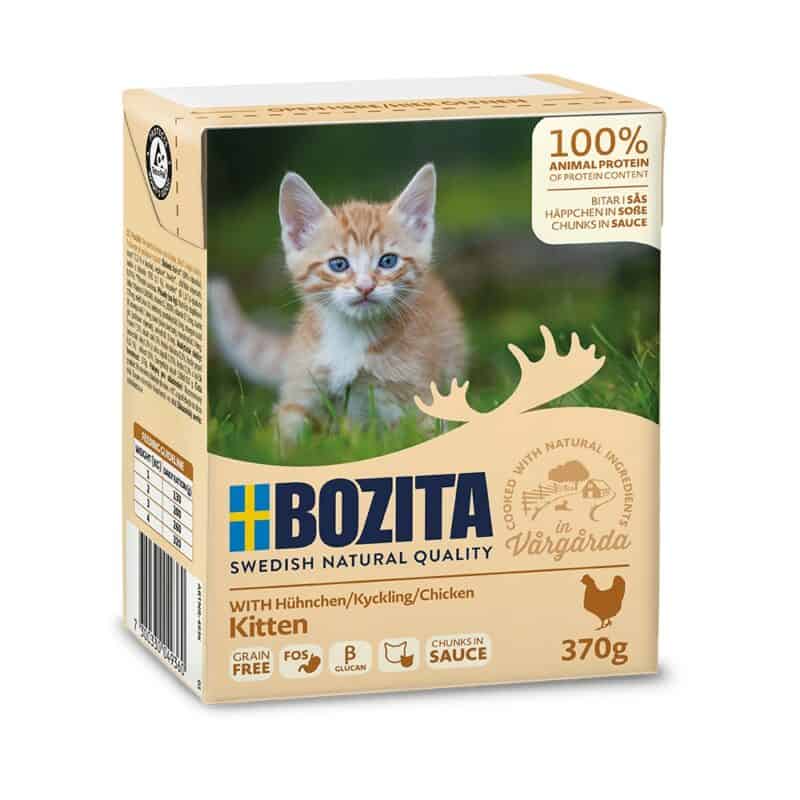 Bozita Cat Kitten kousky v omáčce s kuřecím
