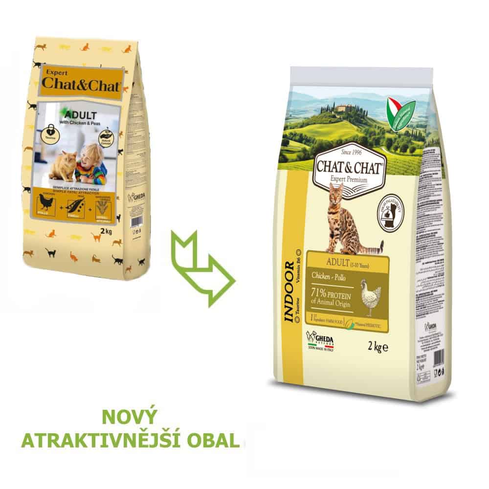 Chat & Chat Adult Indoor Chicken 2 kg