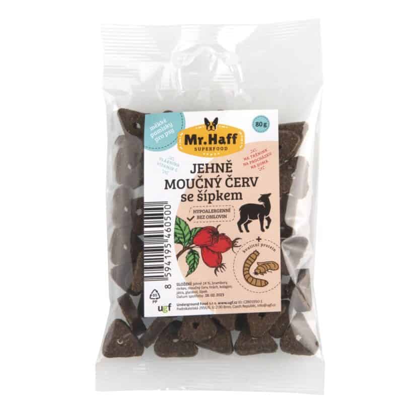 Jehně moučný červ se šípkem 80 g