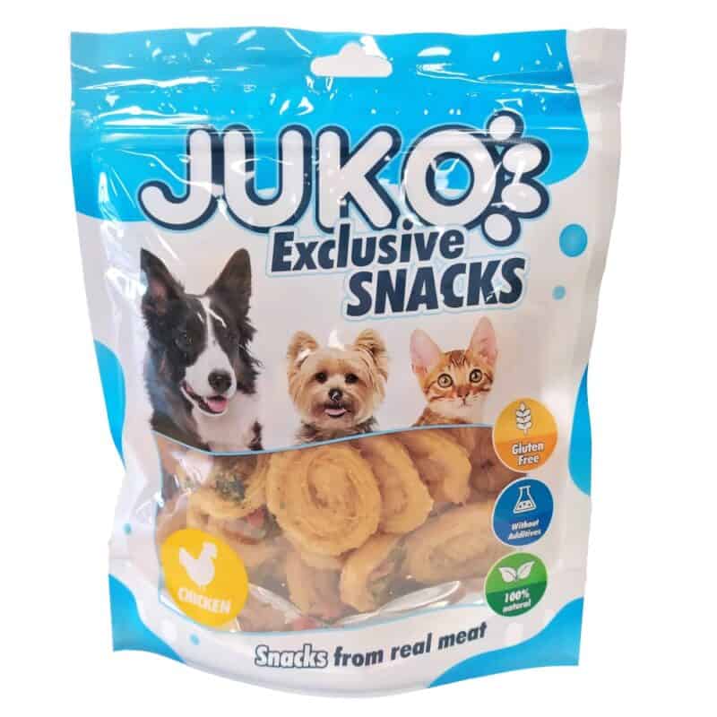 Chicken & vegetable Roll JUKO Snacks 250 g - Image 2