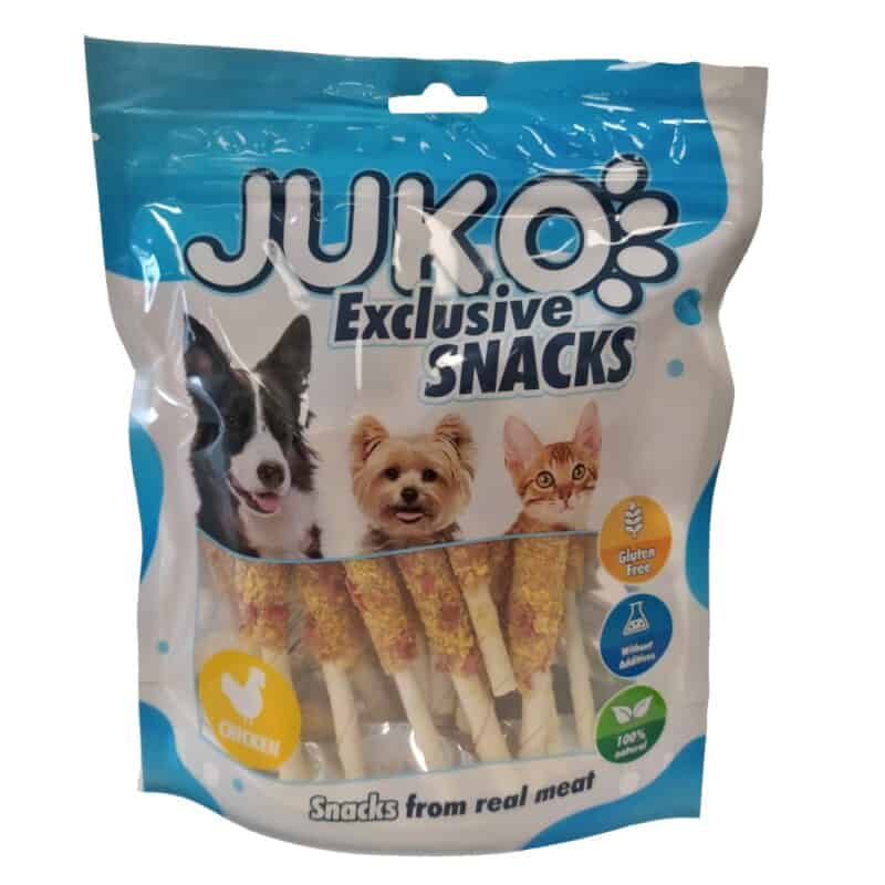 carrots Wrap & cowhide sticks JUKO Snacks 250 g