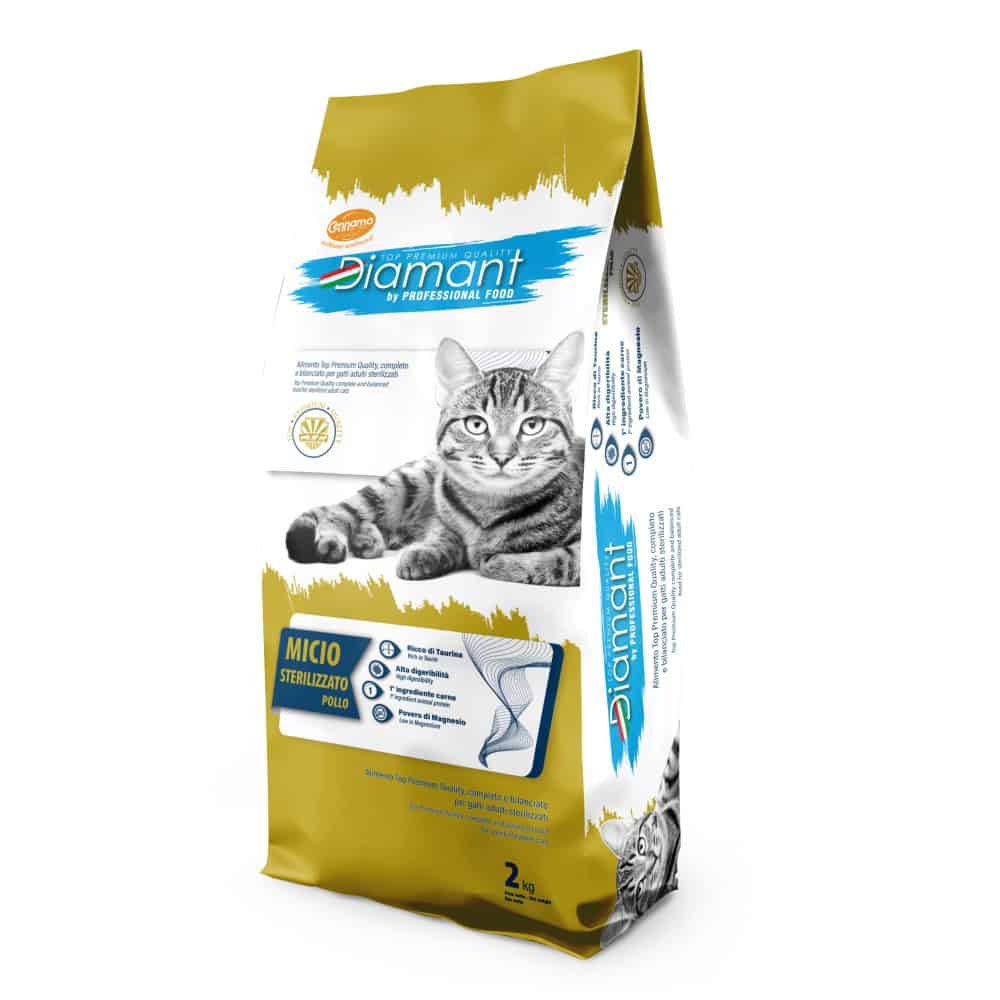 Diamant Cat Micio Sterilised Kuřecí 2 kg