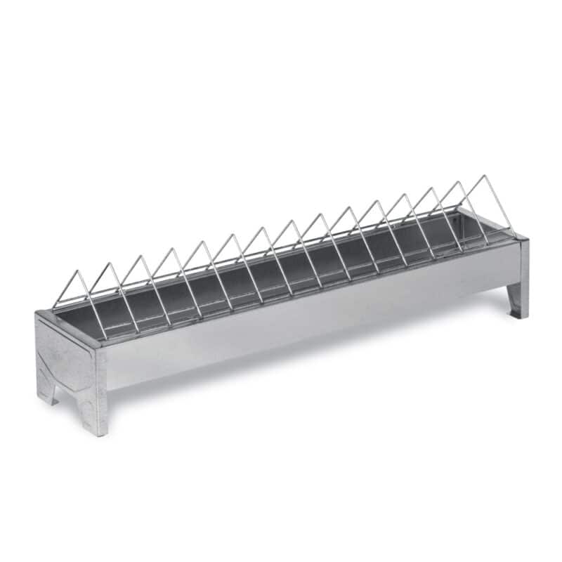 Kovové krmítko s úzkými mezerami 50 cm