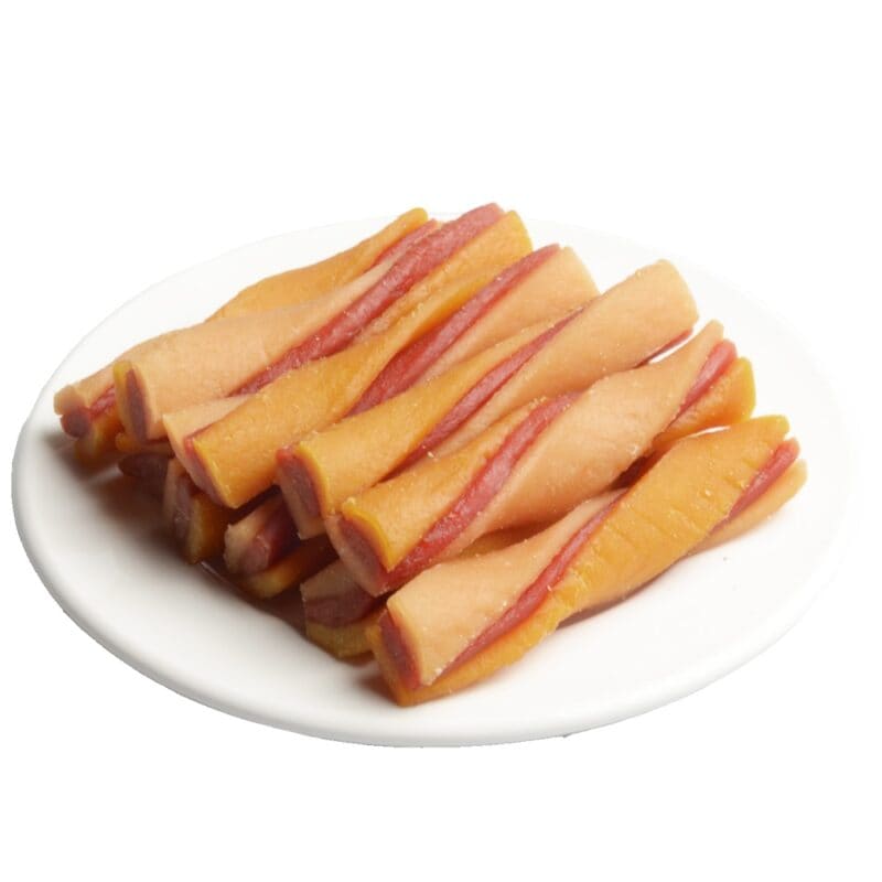 Duck & Pumpkin Tricolor Twist JUKO Snacks 70 g