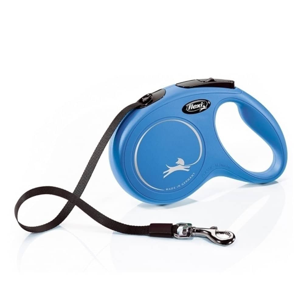 Flexi New Classic Tape L 5 m (50 kg) modrá