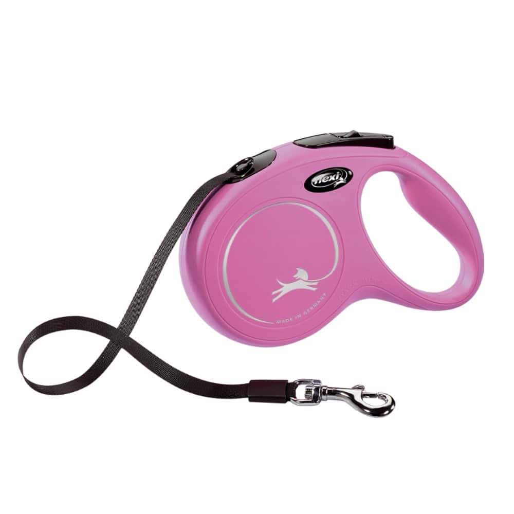 Flexi New Classic Tape M 5 m (25 kg) růžová