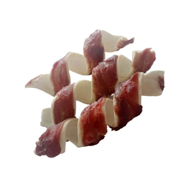 Žvýkací spirála kachní JUKO Snacks 16 cm (500 g) - Image 2