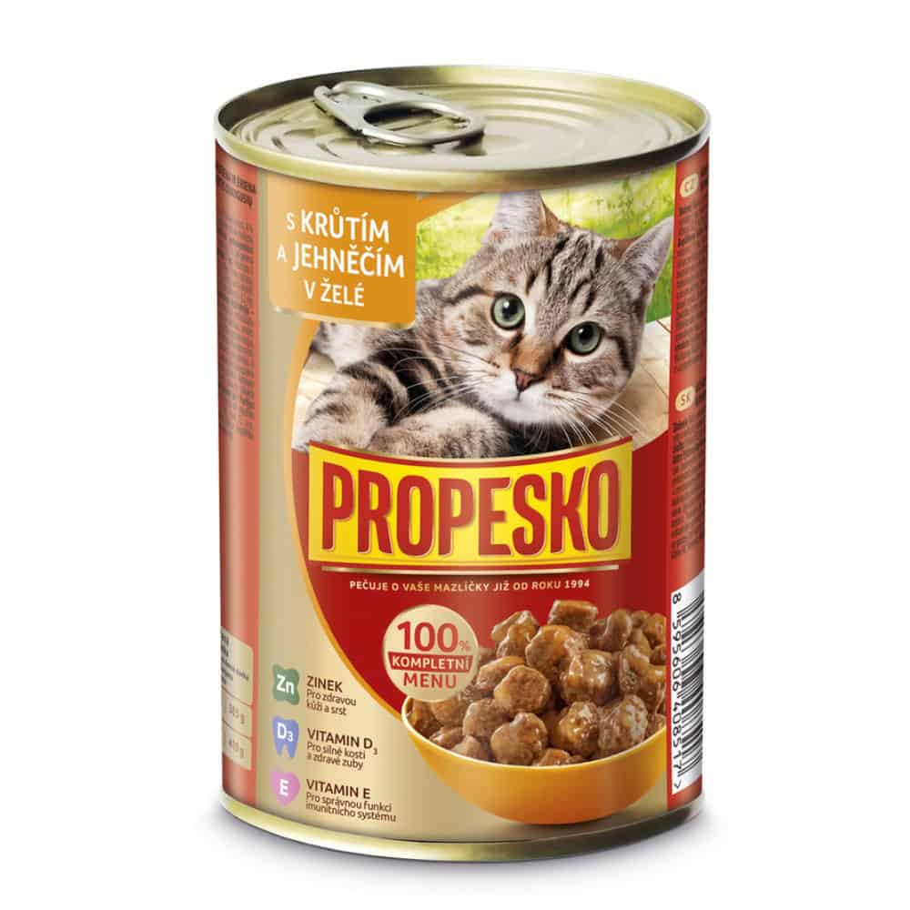 PROPESKO Cat krůtí a jehněčí v želé