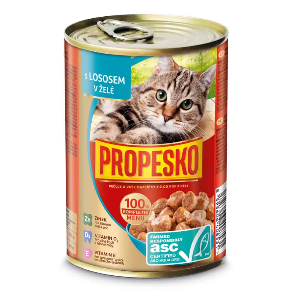 PROPESKO Cat ASC losos v želé
