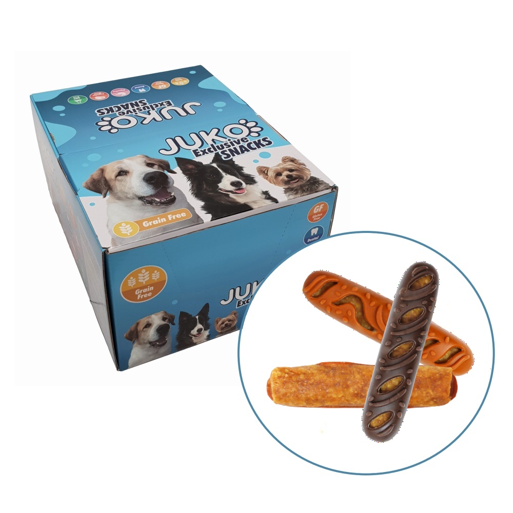 Bageta plněná masem JUKO Snacks 1