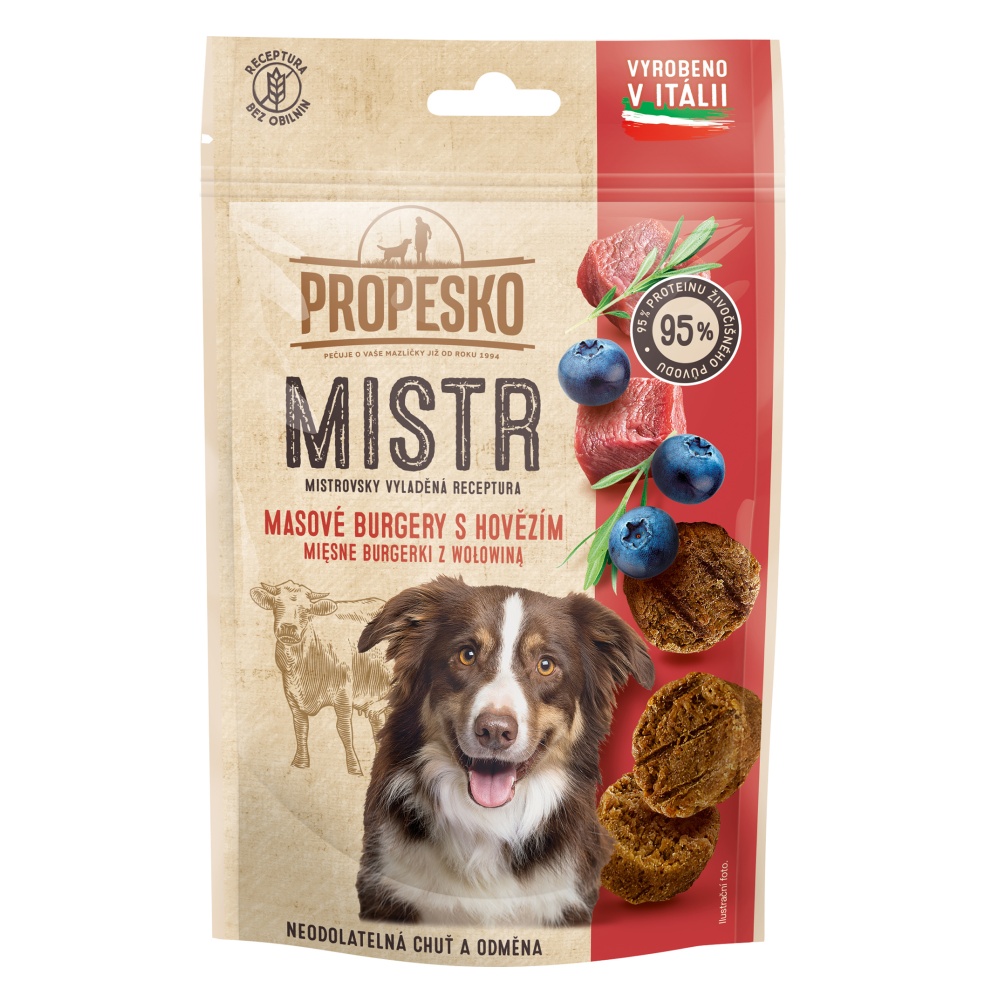 Propesko Dog Mistr burger hovězí