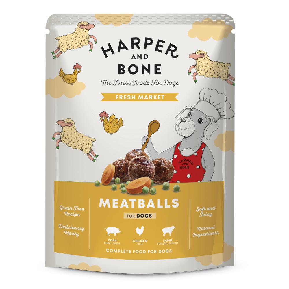 Harper and Bone Dog čerstvé z trhu