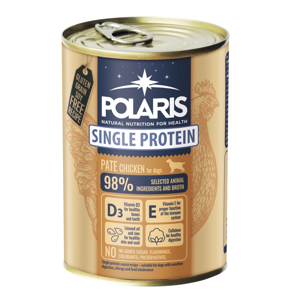 Polaris Single Protein Paté Pes Kuřecí