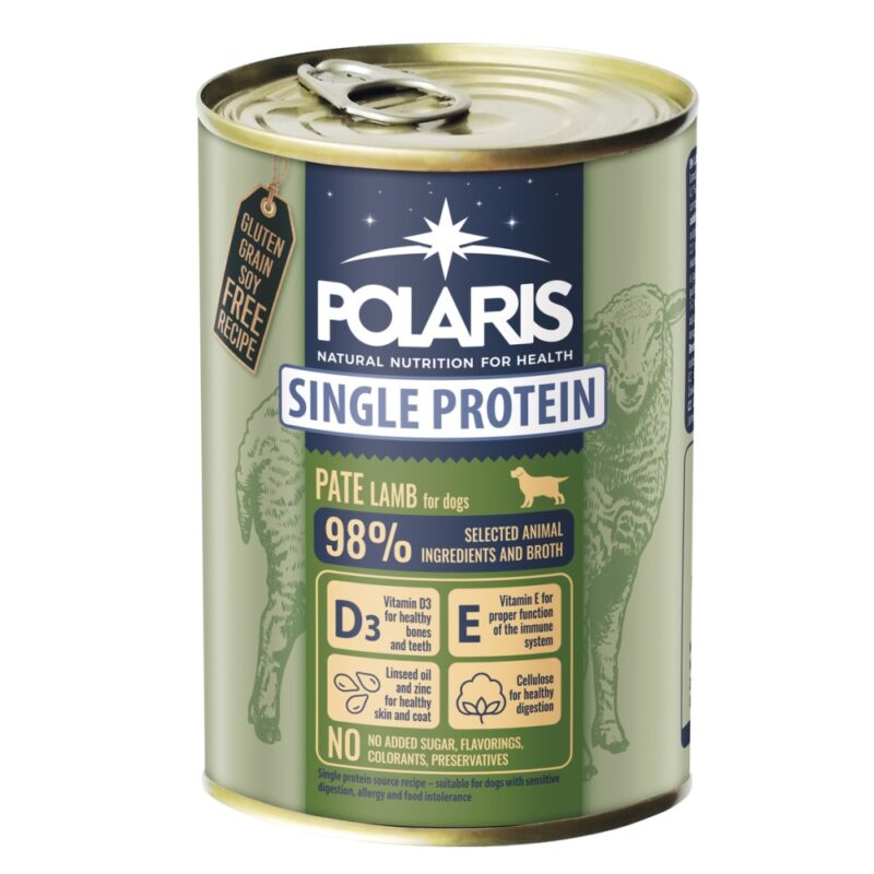 Polaris Single Protein Paté Pes Jehněčí