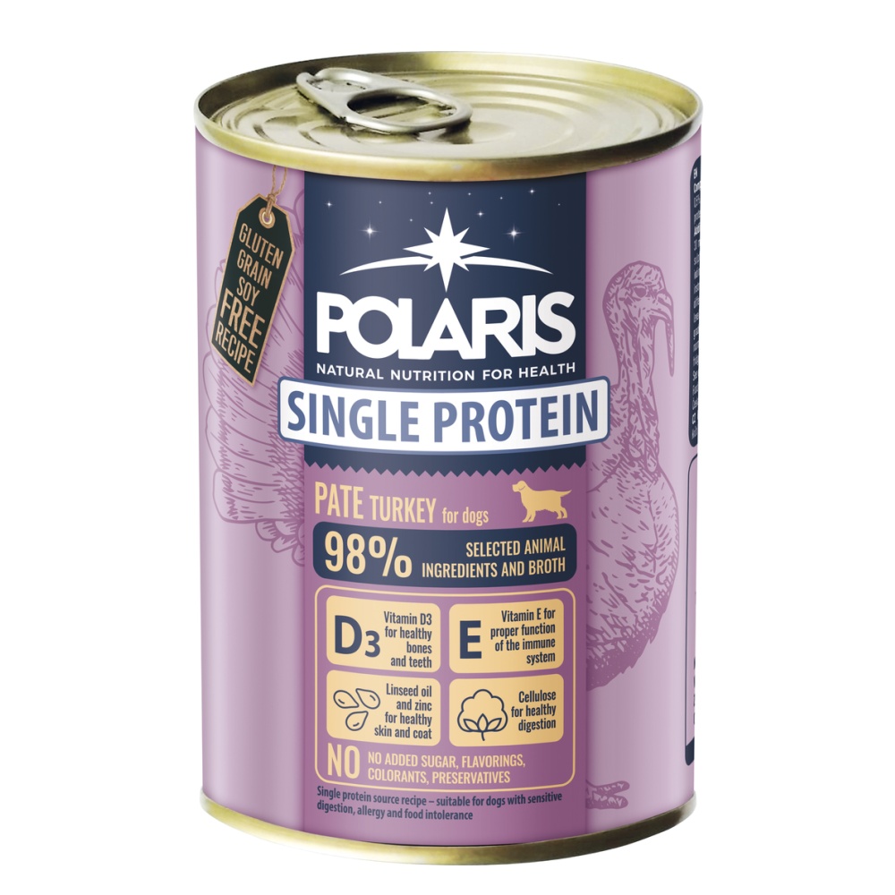 Polaris Single Protein Paté Pes Krůtí