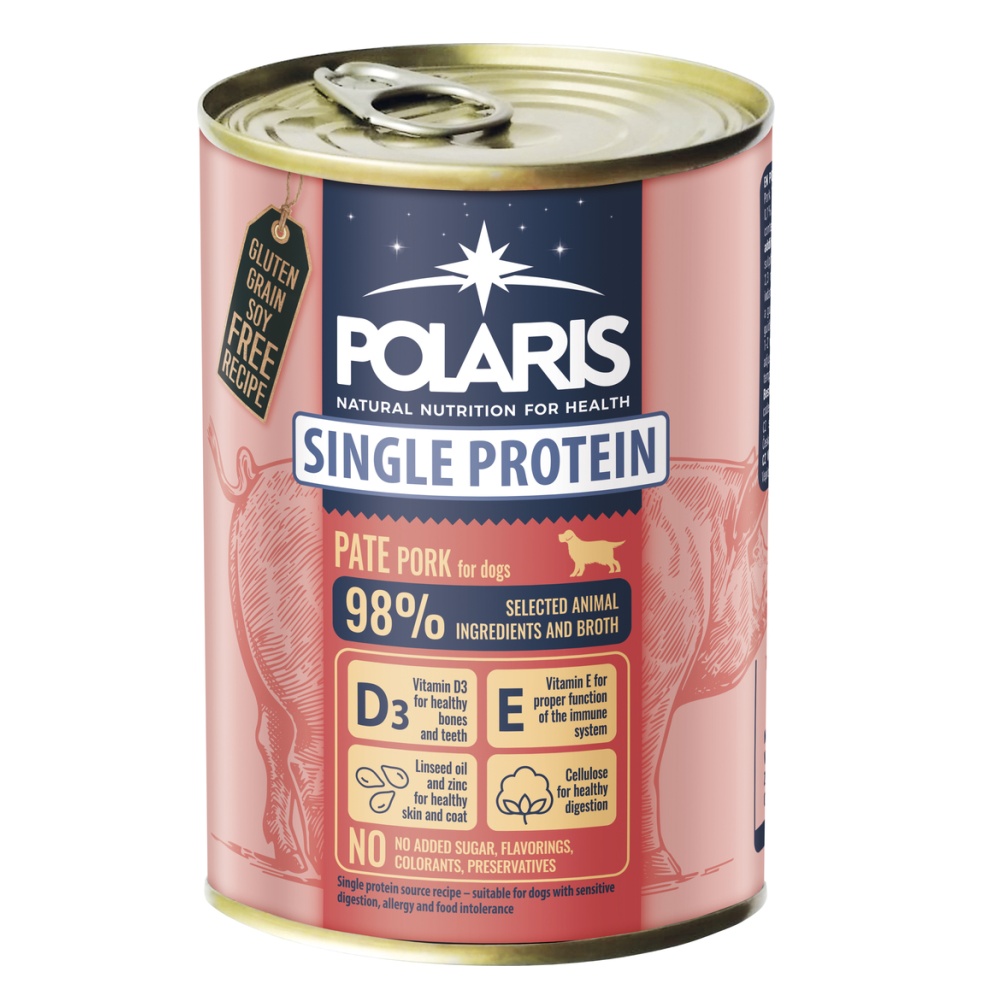 Polaris Single Protein Paté Pes Vepřová