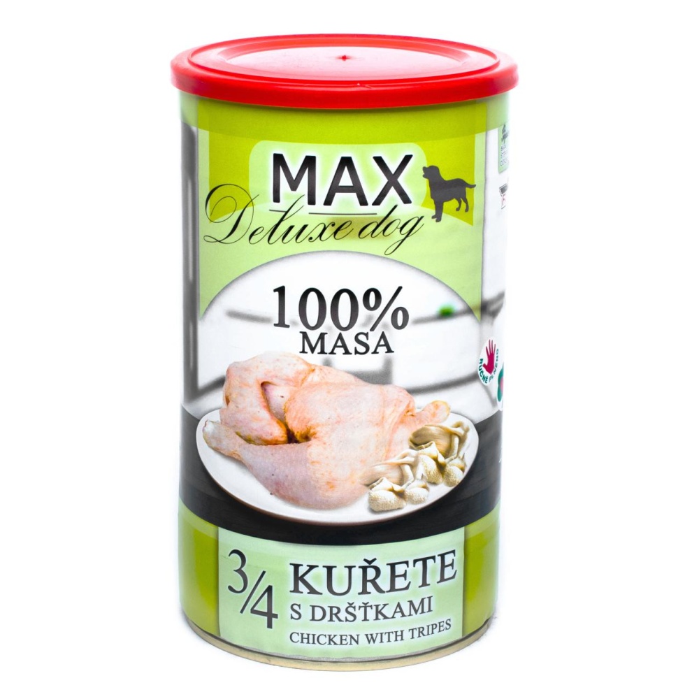 MAX Deluxe Dog 3/4 kuřete s dršťkami