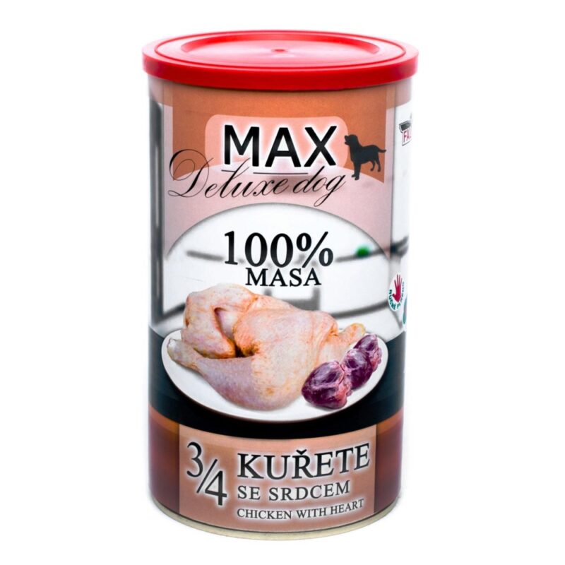 MAX Deluxe Dog 3/4 kuřete se srdcem
