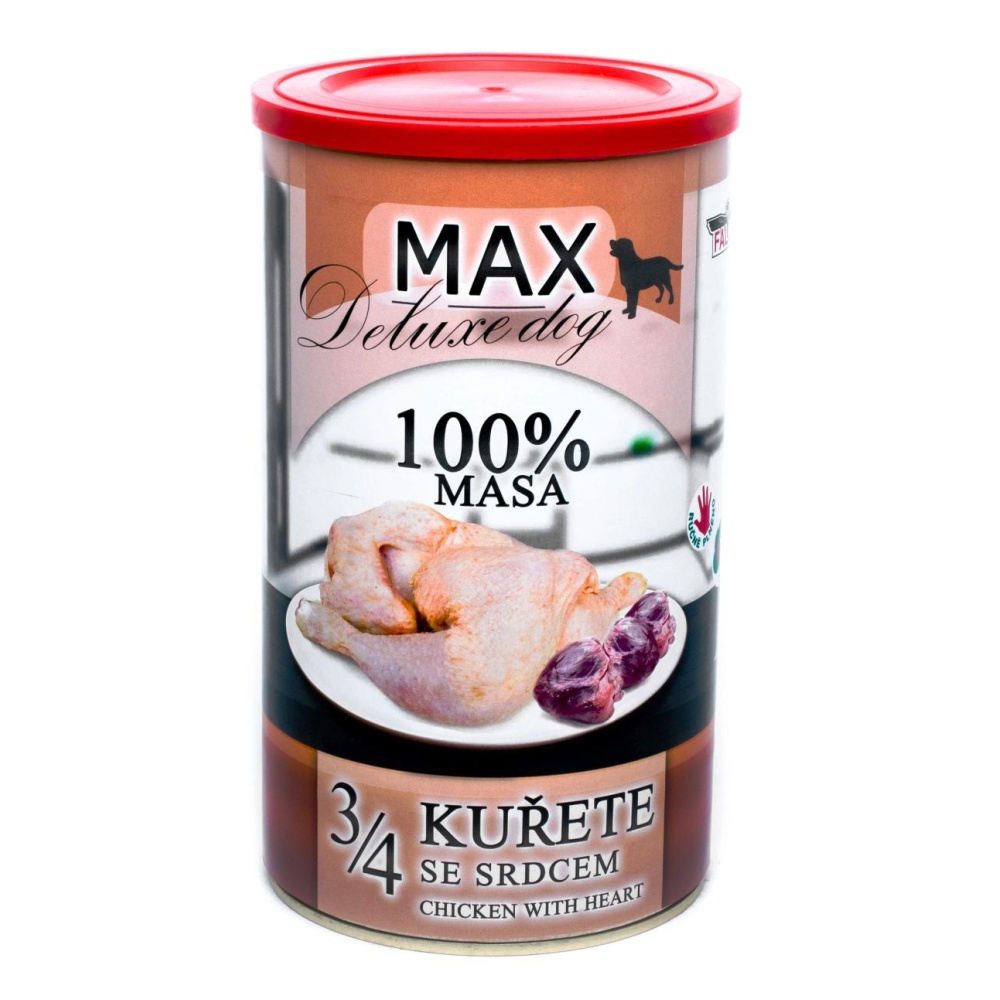 MAX Deluxe Dog 3/4 kuřete se srdcem